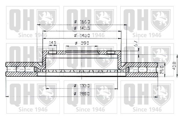 QUINTON HAZELL Jarrulevy BDC4501